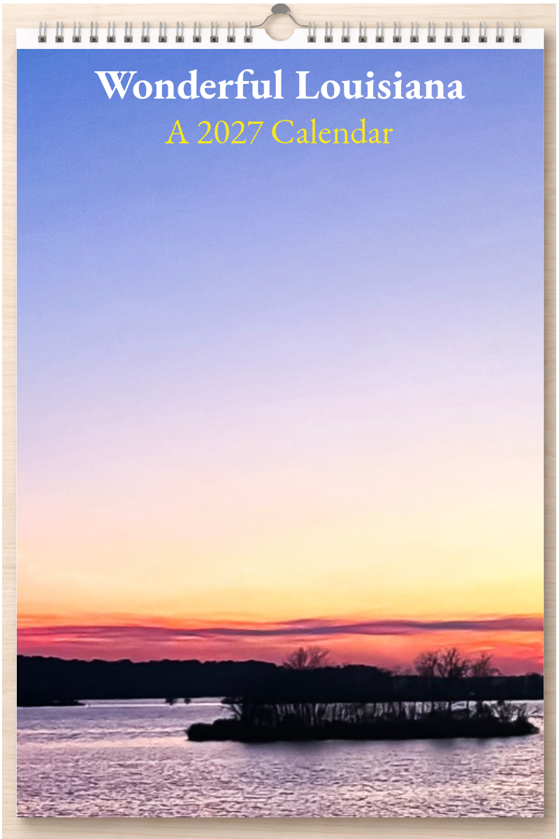 Wonderful Louisiana: A 2027 Calendar