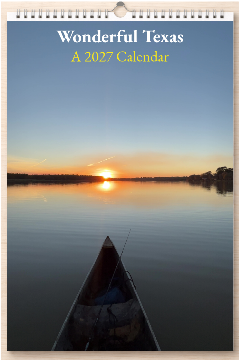 Wonderful Texas: A 2027 Calendar