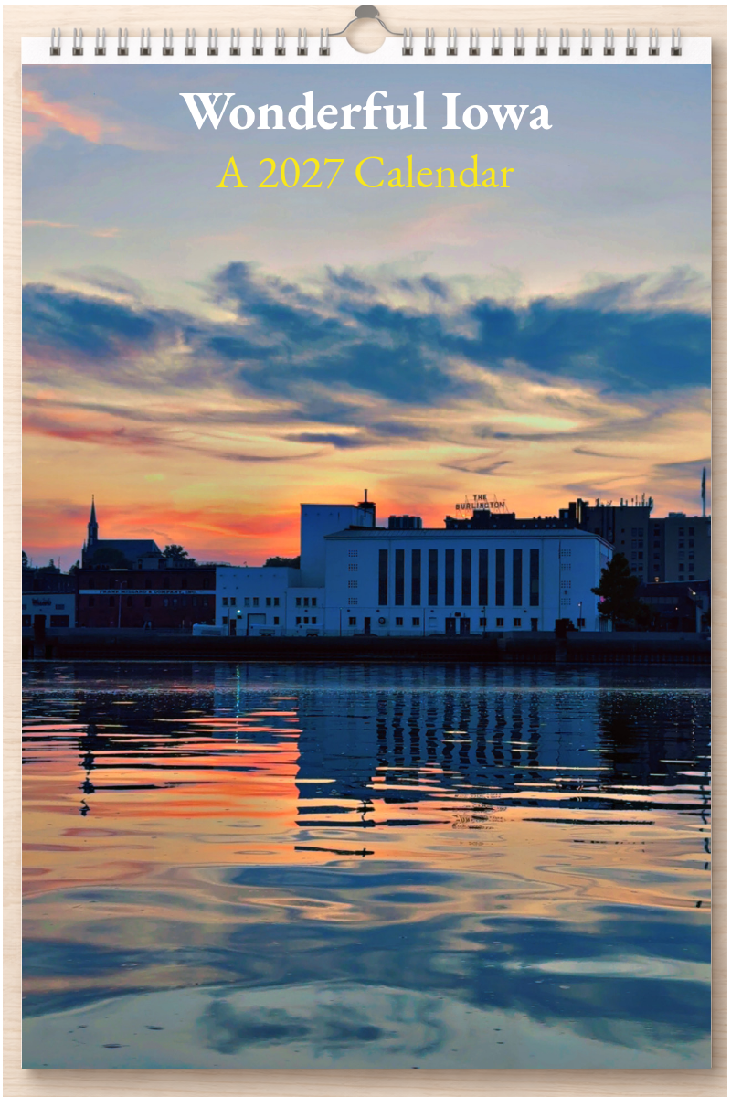 Wonderful Iowa: A 2027 Calendar