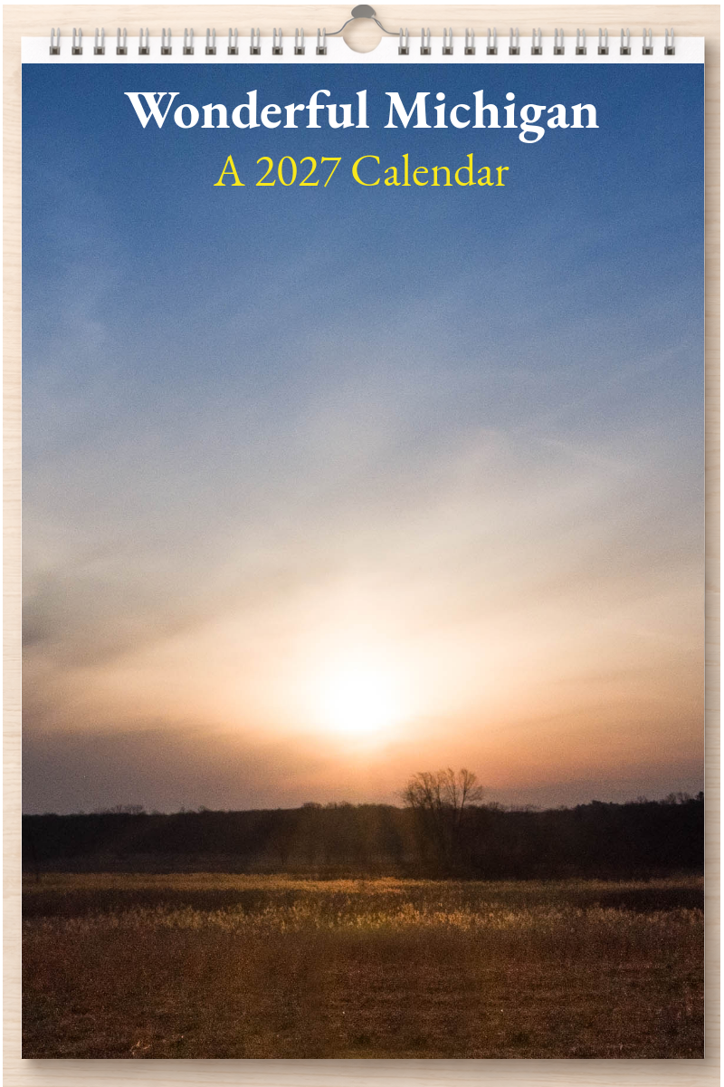 Wonderful Michigan: A 2027 Calendar