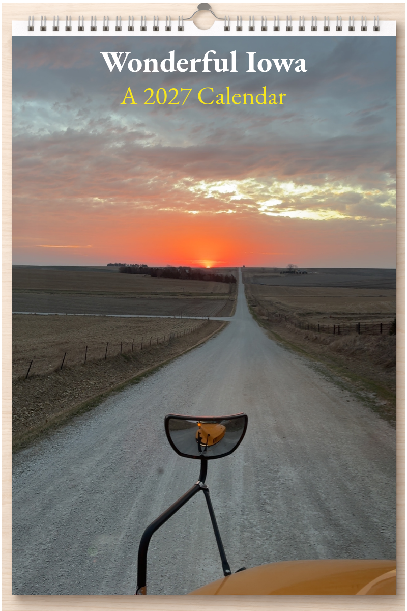 Wonderful Iowa: A 2027 Calendar