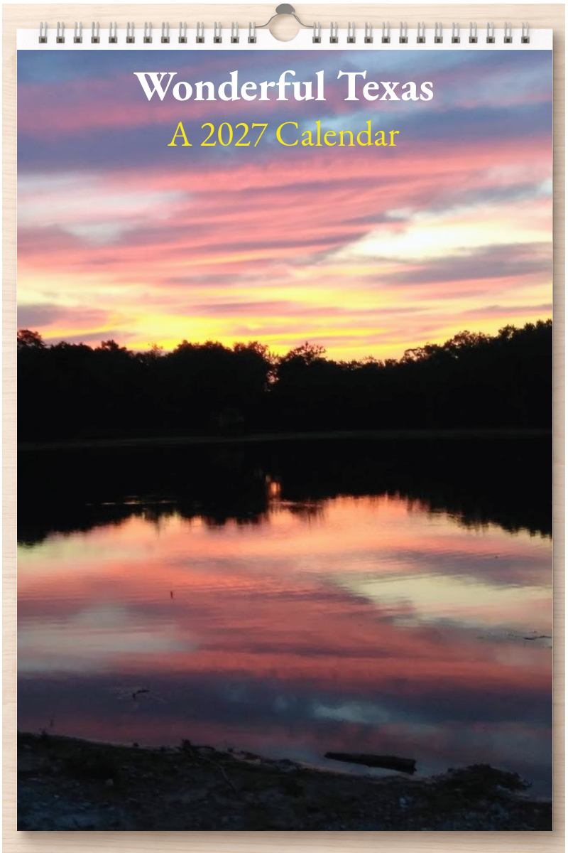Wonderful Texas: A 2027 Calendar