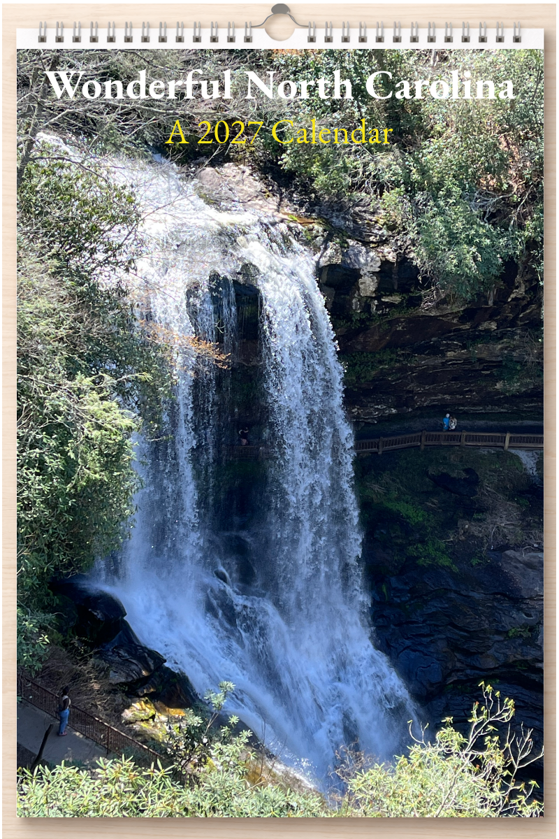 Wonderful North Carolina: A 2027 Calendar