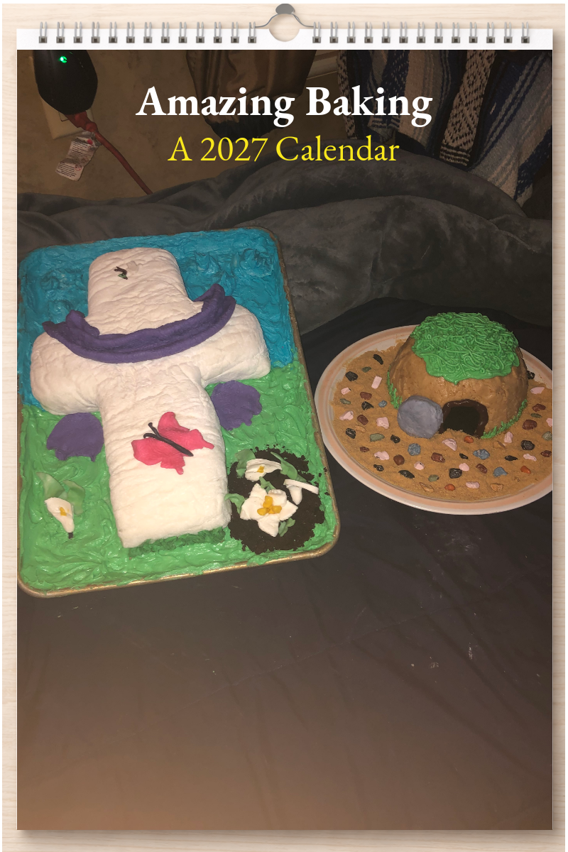 Amazing Baking: A 2027 Calendar