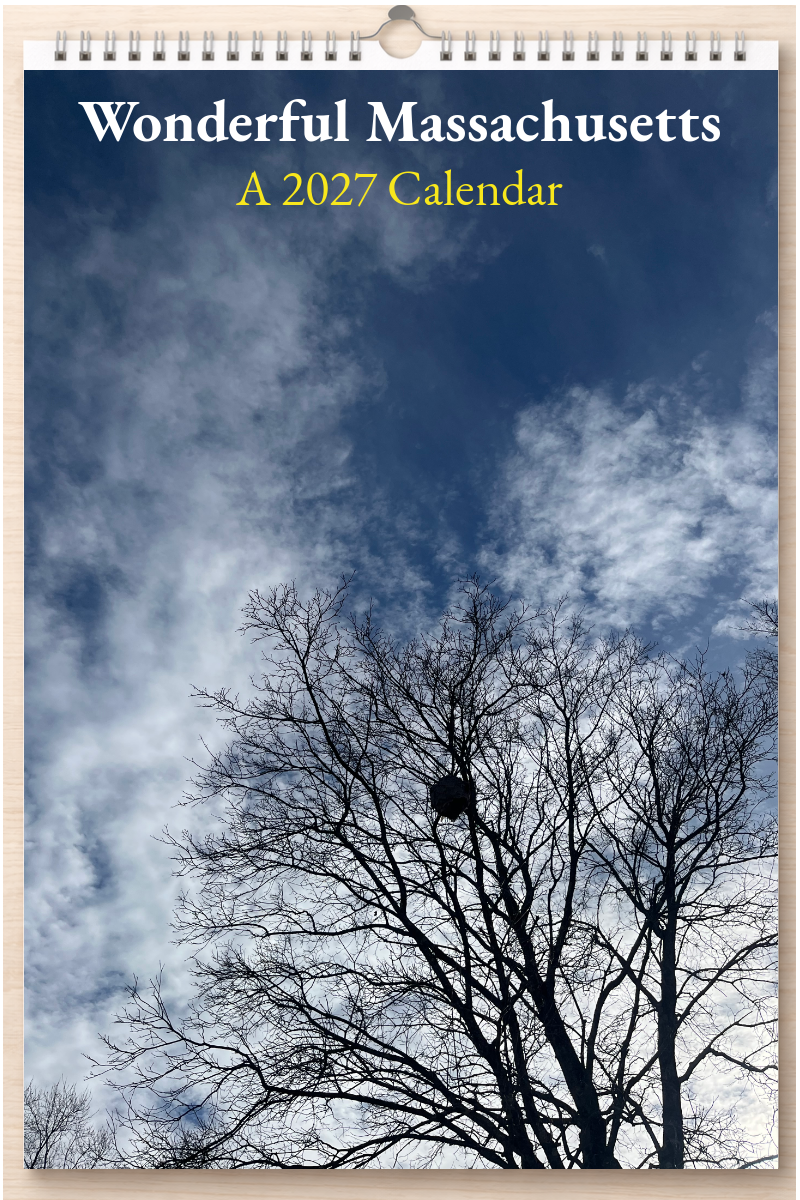 Wonderful Massachusetts: A 2027 Calendar