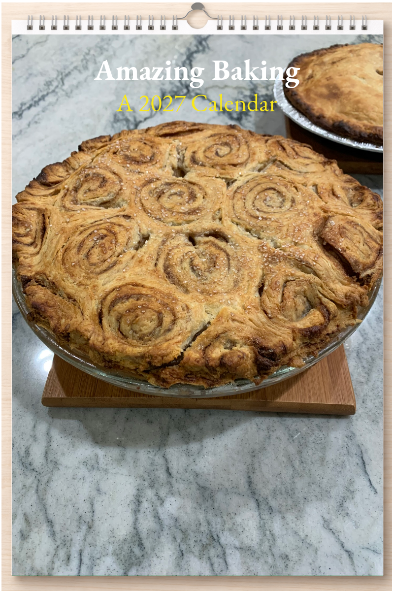 Amazing Baking: A 2027 Calendar