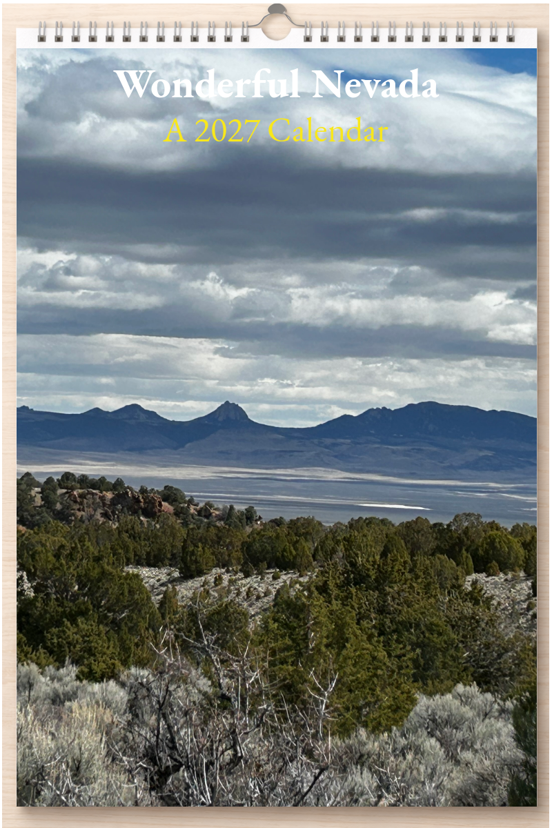 Wonderful Nevada: A 2027 Calendar