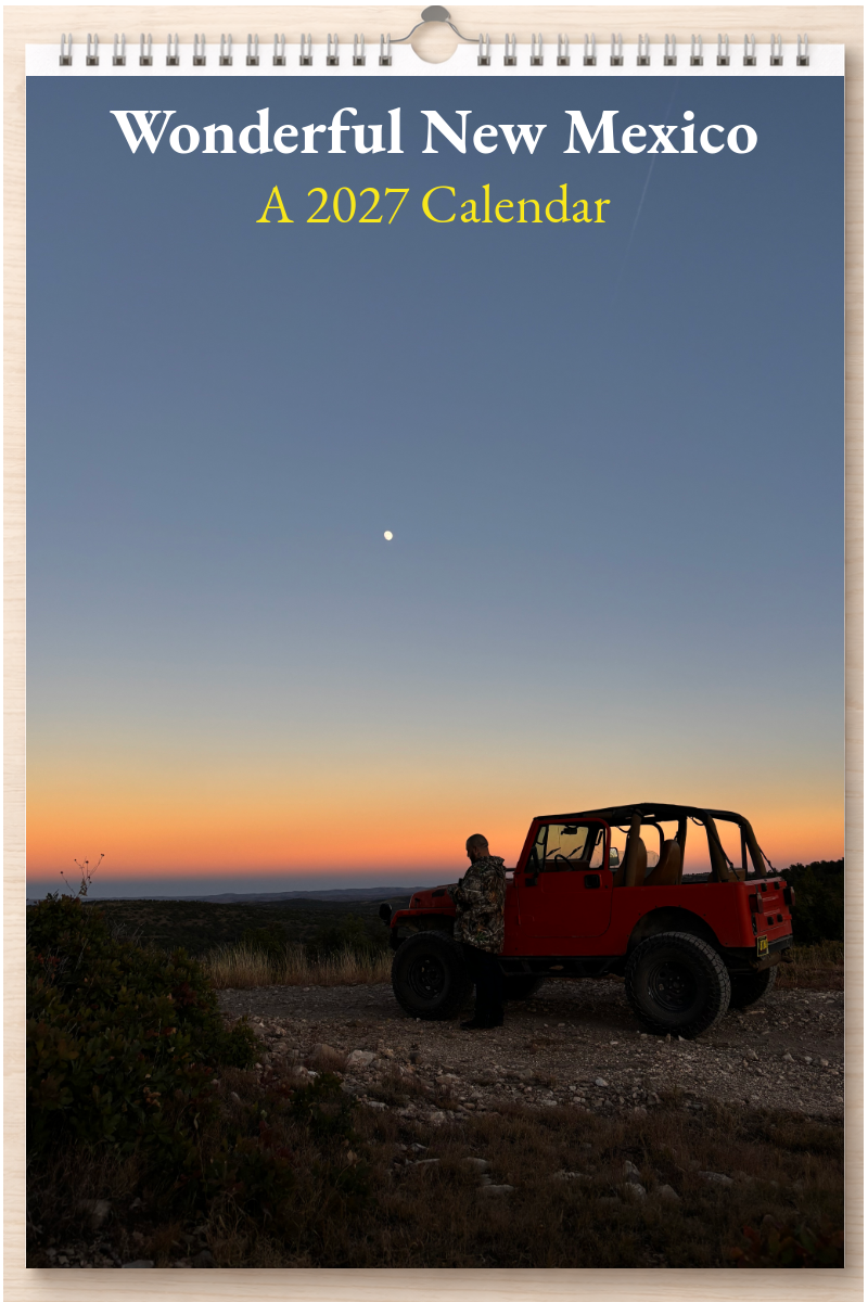 Wonderful New Mexico: A 2027 Calendar
