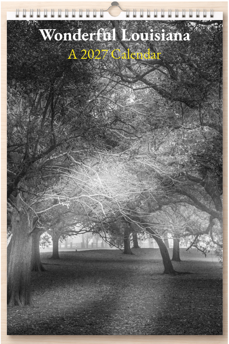 Wonderful Louisiana: A 2027 Calendar