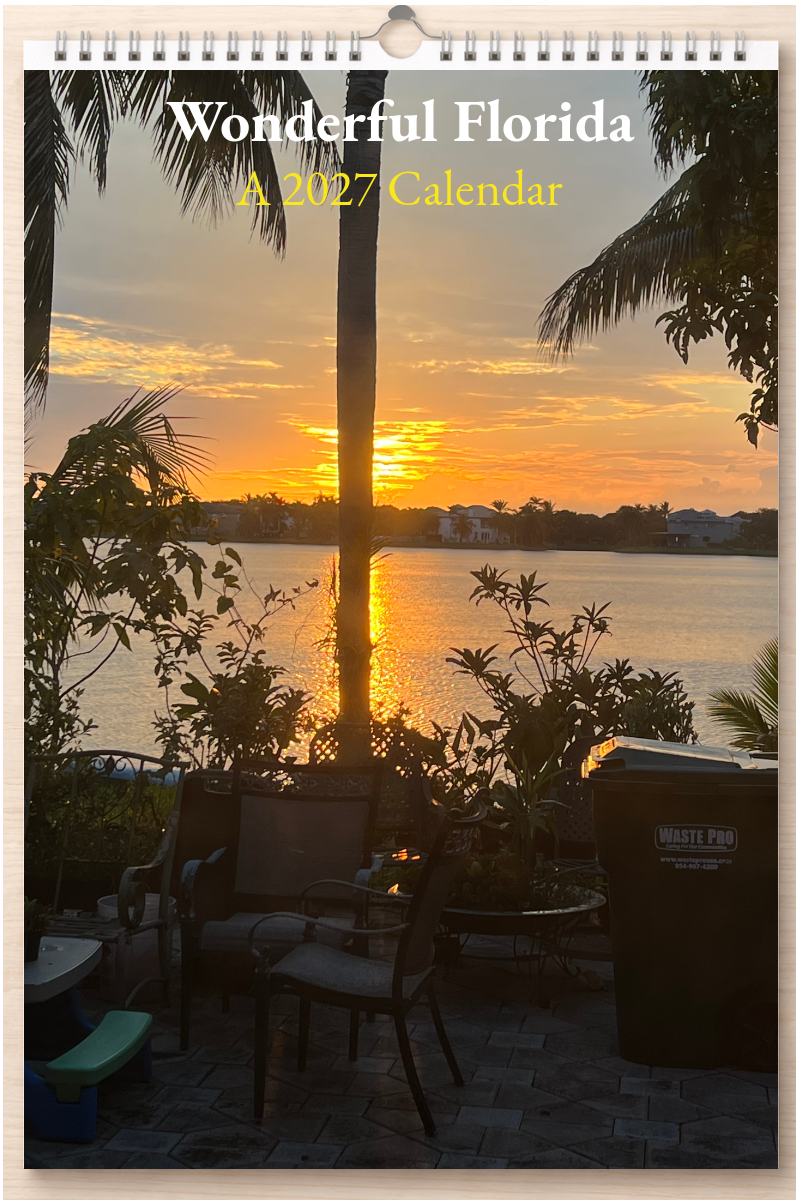 Wonderful Florida: A 2027 Calendar