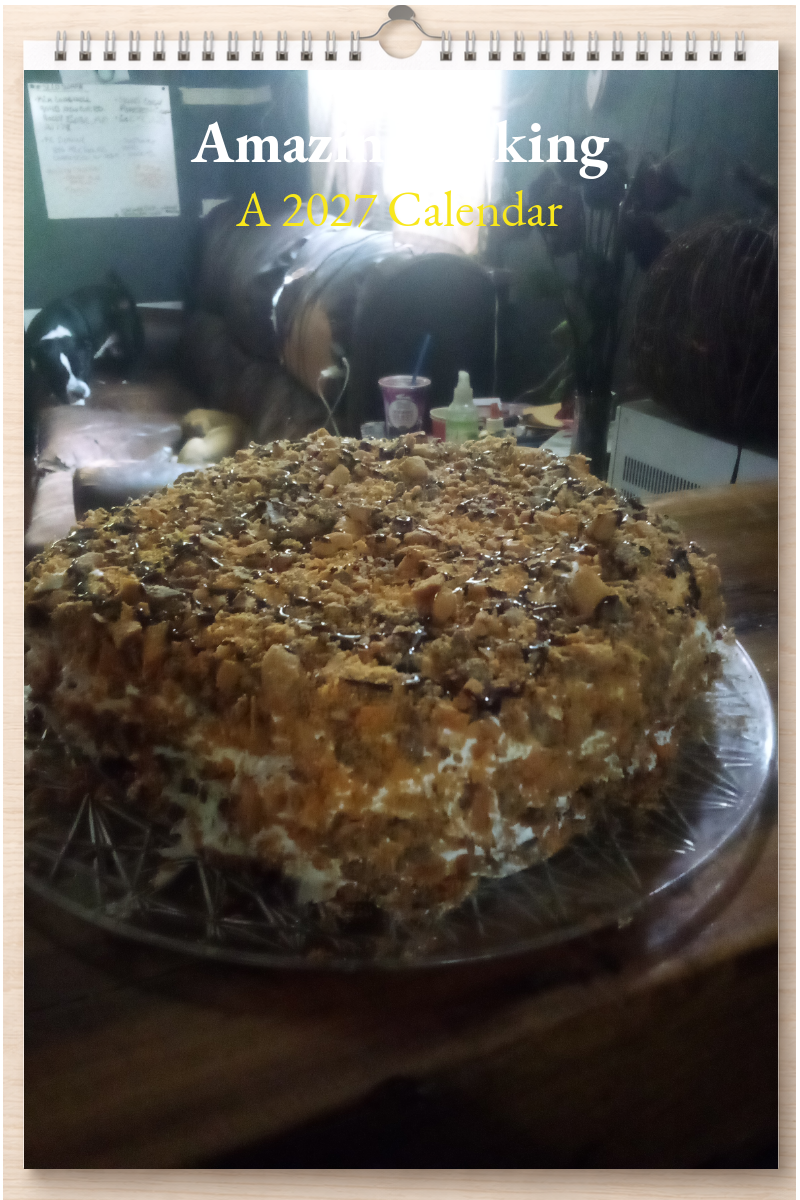 Amazing Baking: A 2027 Calendar