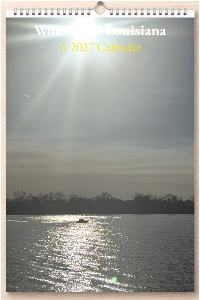 Wonderful Louisiana: A 2027 Calendar