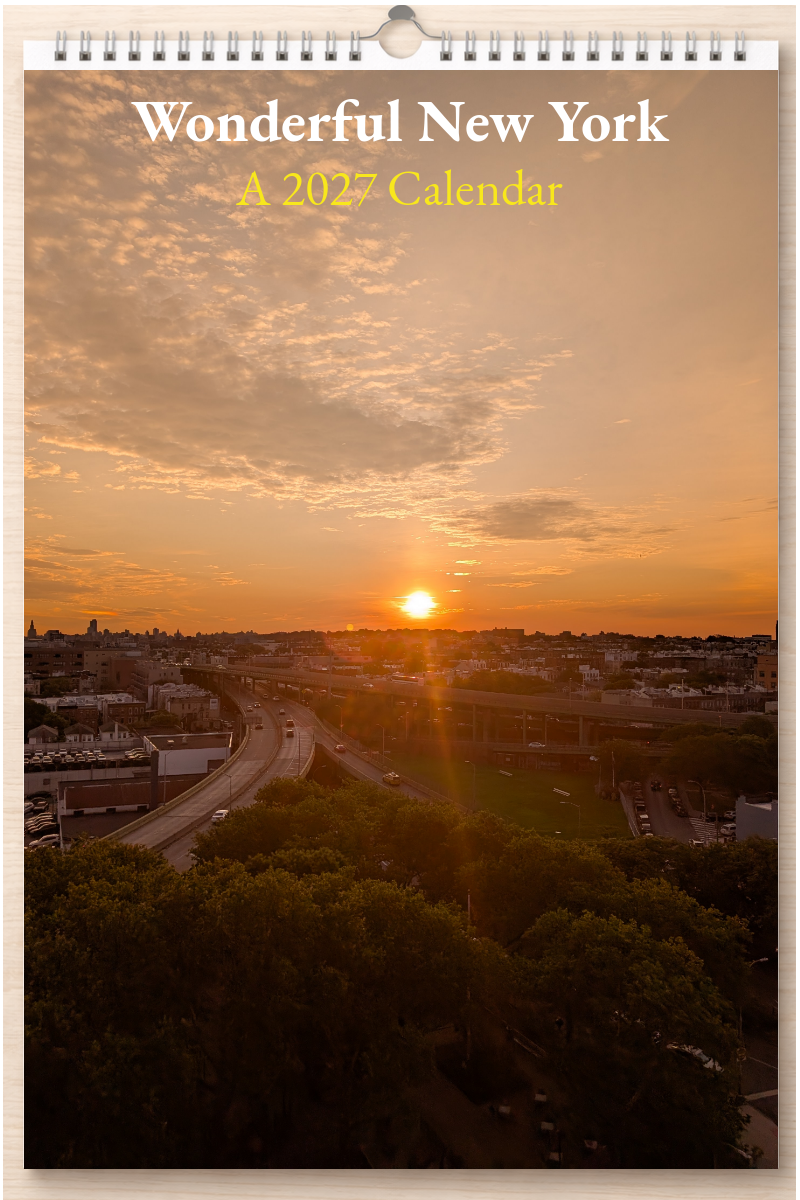 Wonderful New York: A 2027 Calendar