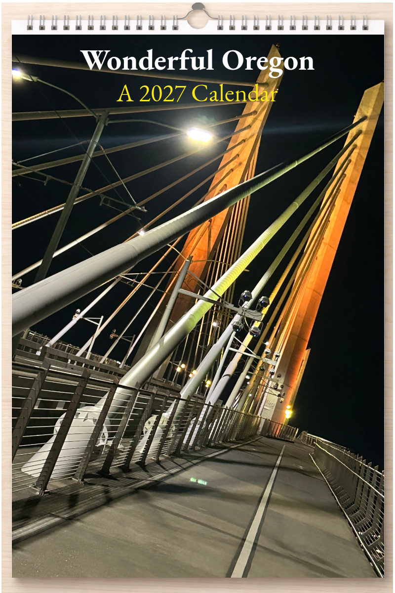 Wonderful Oregon: A 2027 Calendar