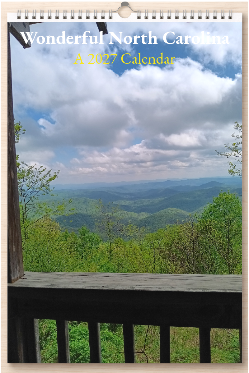 Wonderful North Carolina: A 2027 Calendar