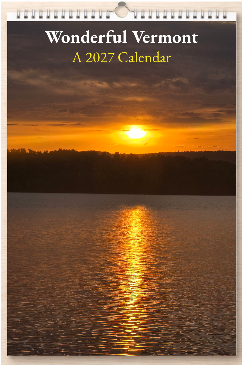 Wonderful Vermont: A 2027 Calendar