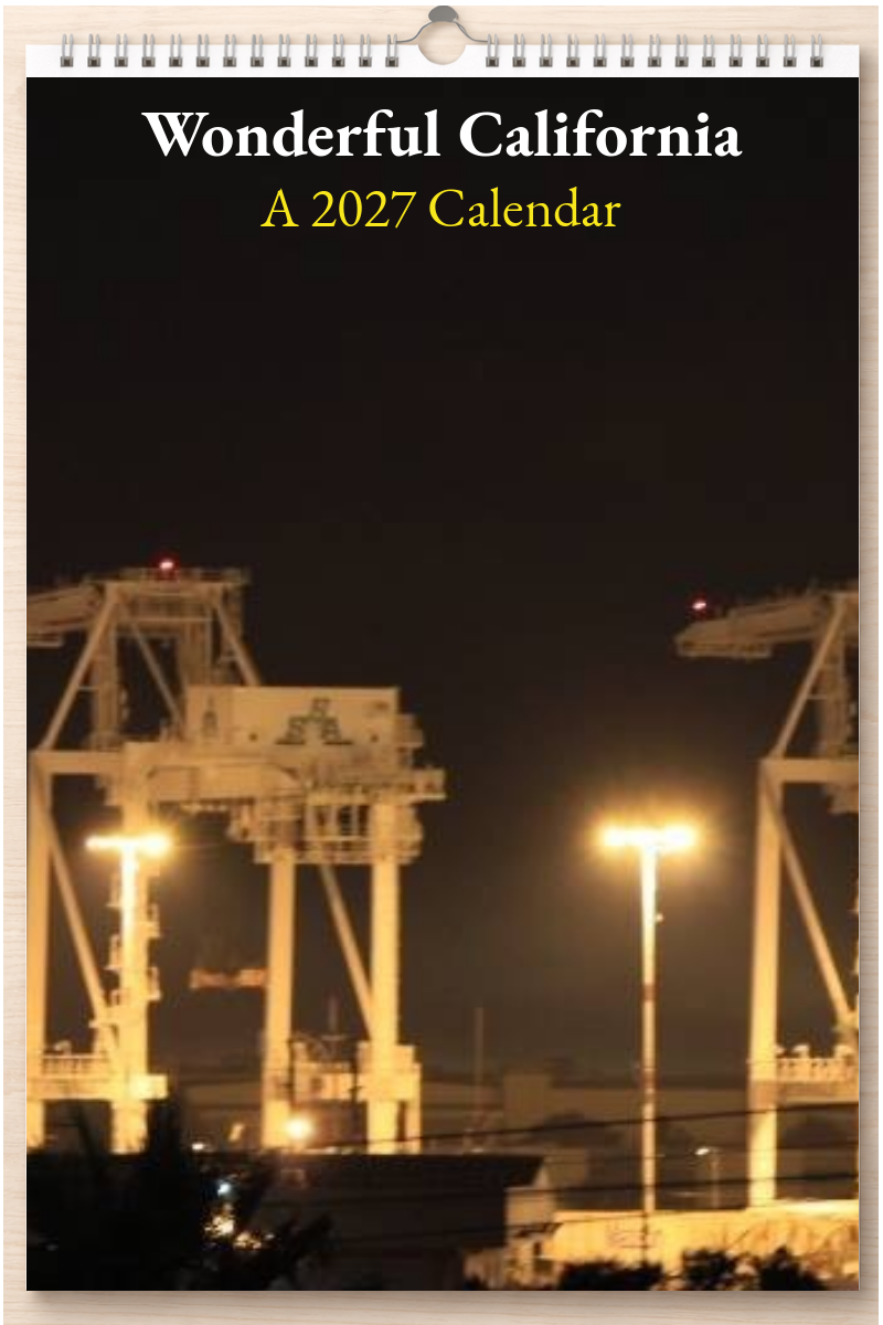 Wonderful California: A 2027 Calendar