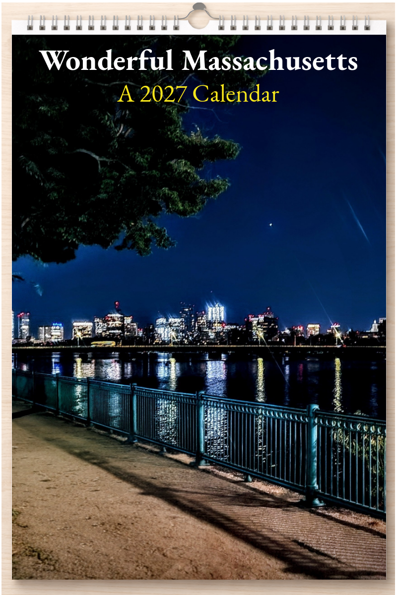 Wonderful Massachusetts: A 2027 Calendar