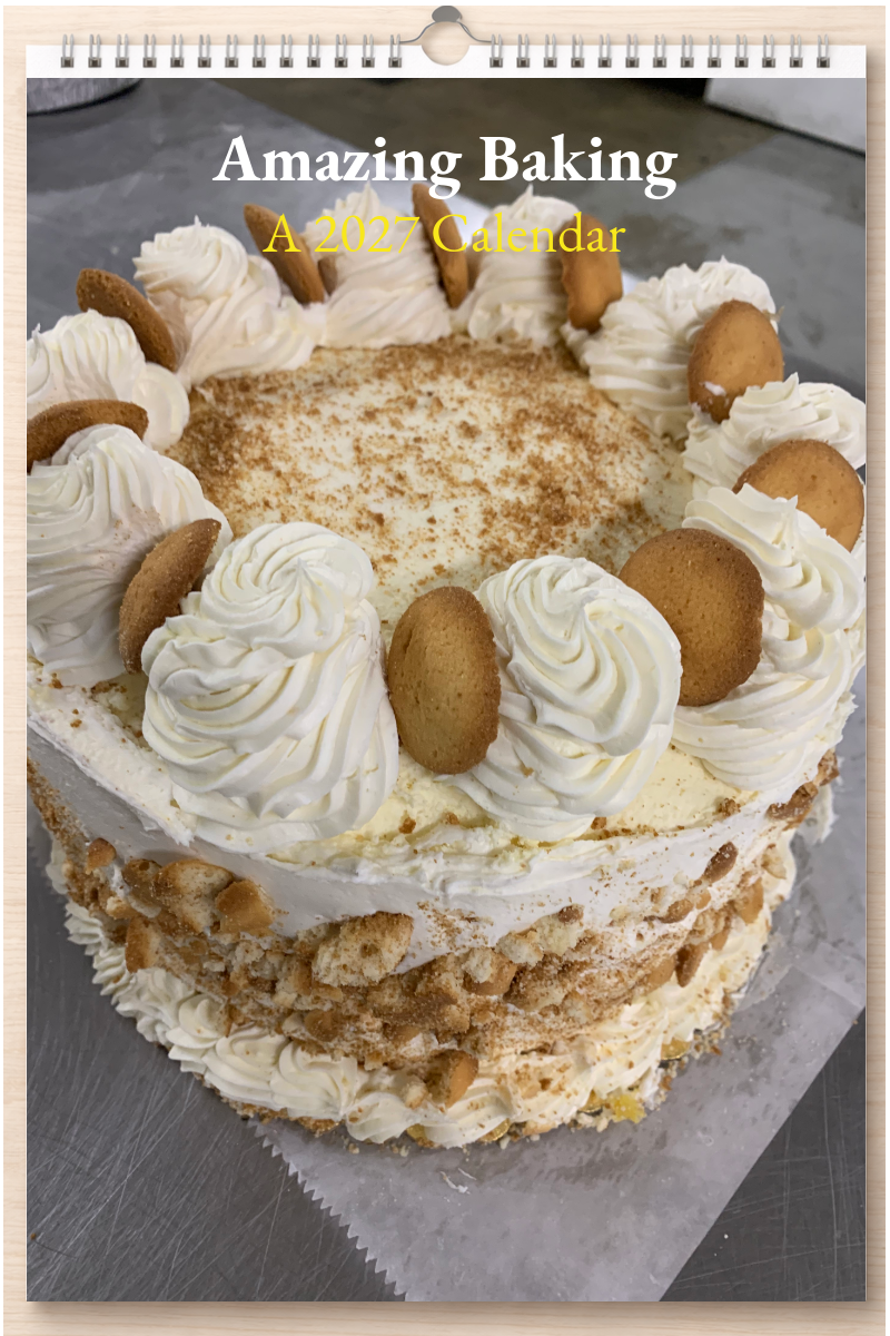 Amazing Baking: A 2027 Calendar
