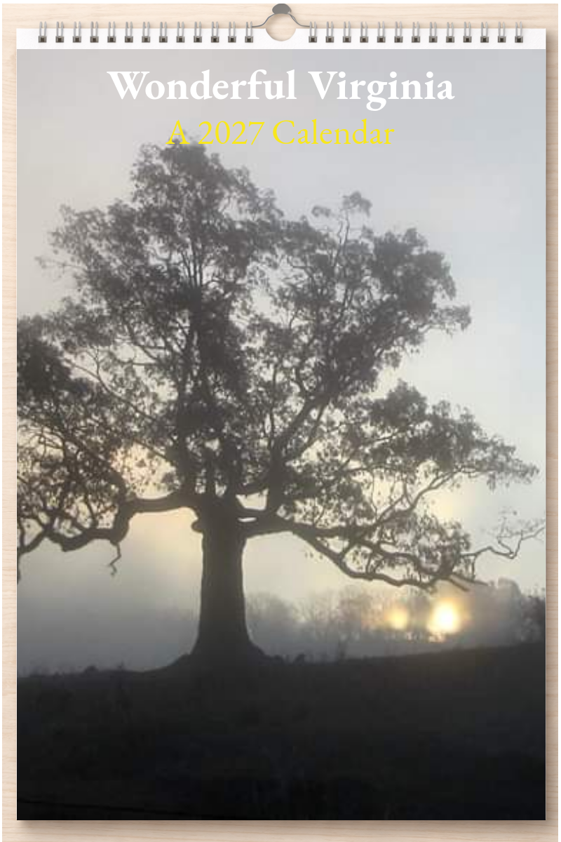 Wonderful Virginia: A 2027 Calendar