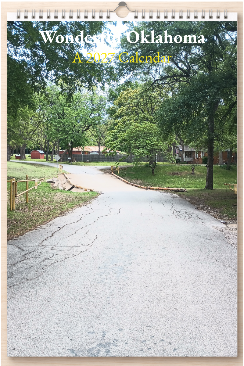 Wonderful Oklahoma: A 2027 Calendar