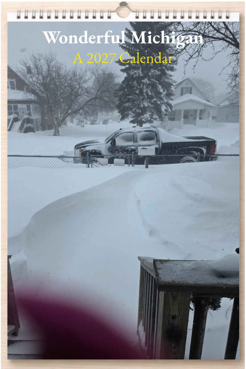 Wonderful Michigan: A 2027 Calendar