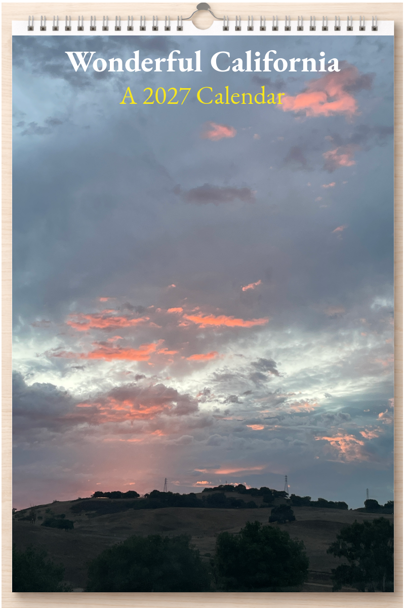 Wonderful California: A 2027 Calendar