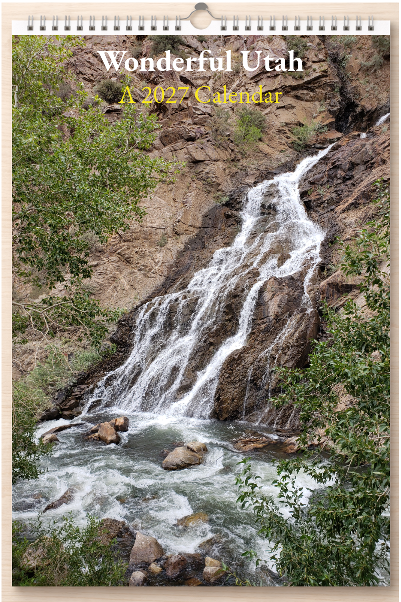 Wonderful Utah: A 2027 Calendar