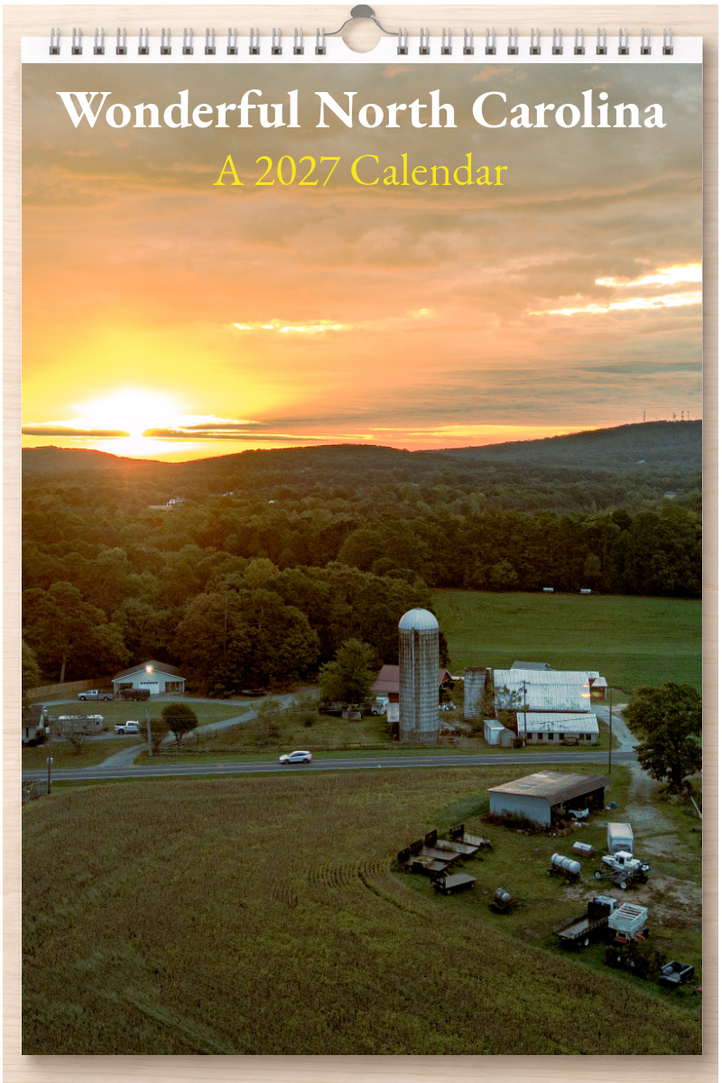 Wonderful North Carolina: A 2027 Calendar