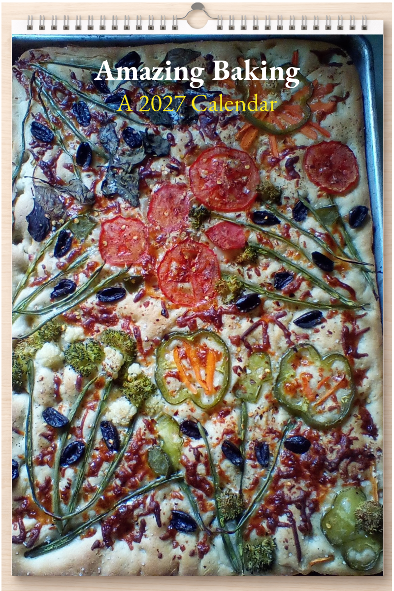 Amazing Baking: A 2027 Calendar