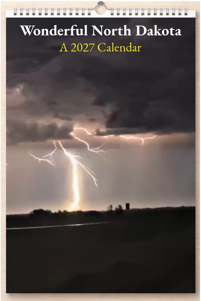 Wonderful North Dakota: A 2027 Calendar