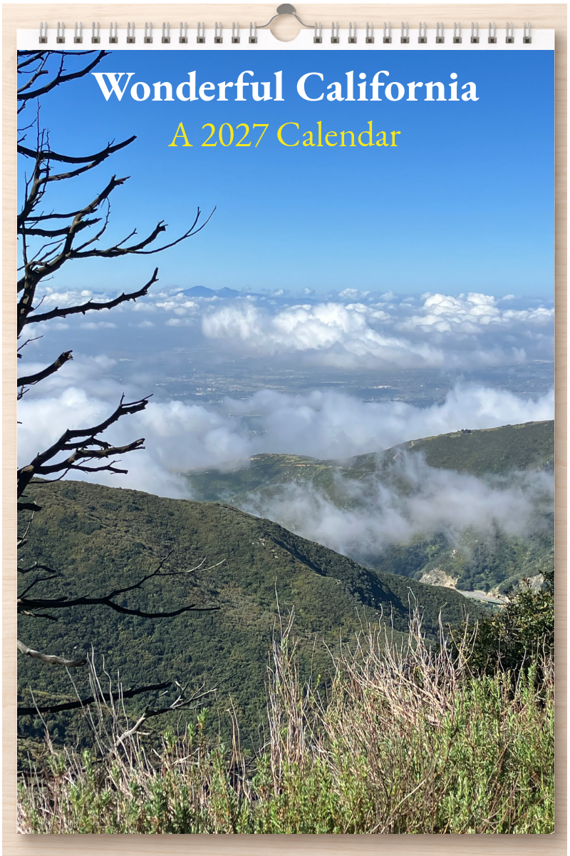 Wonderful California: A 2027 Calendar