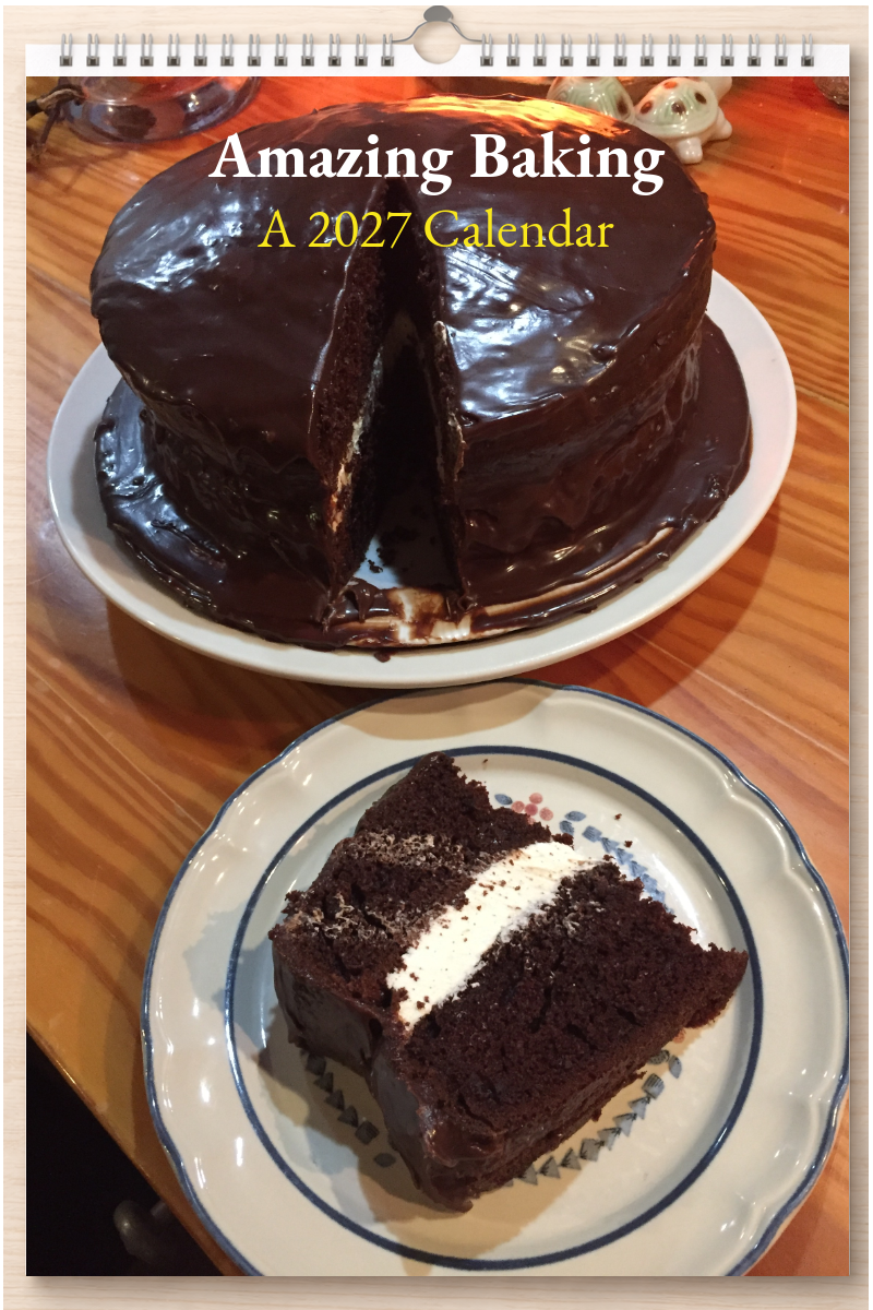 Amazing Baking: A 2027 Calendar