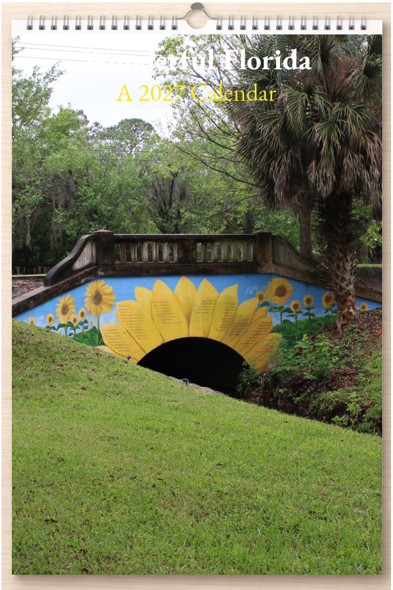 Wonderful Florida: A 2027 Calendar