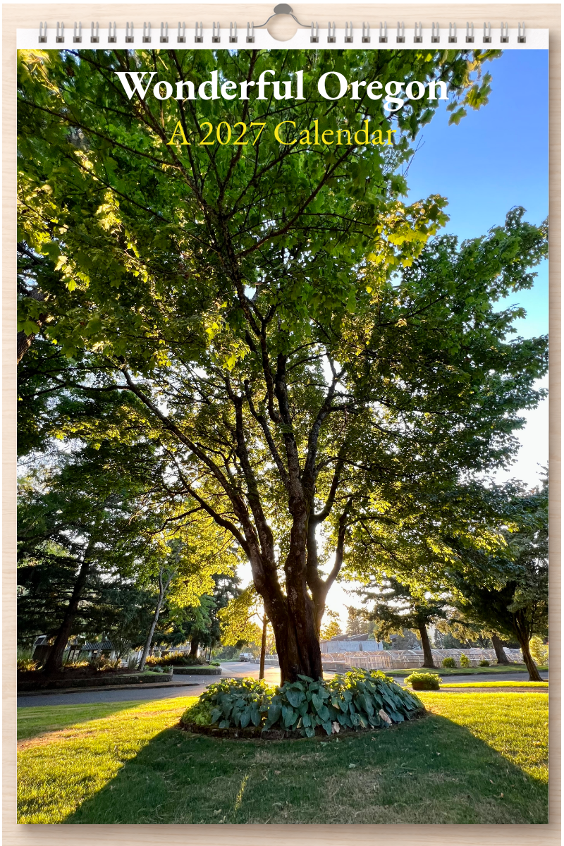 Wonderful Oregon: A 2027 Calendar