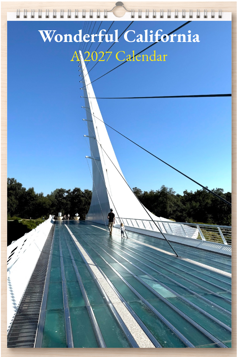 Wonderful California: A 2027 Calendar