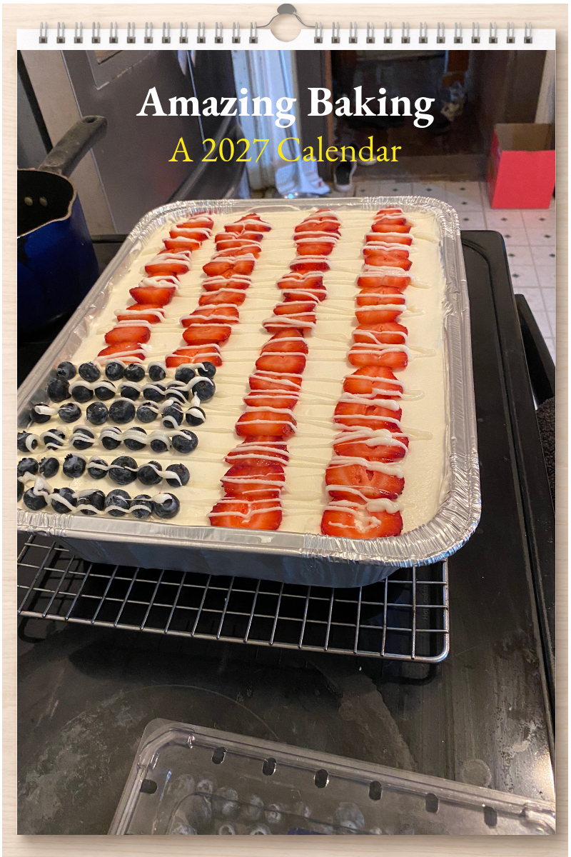 Amazing Baking: A 2027 Calendar