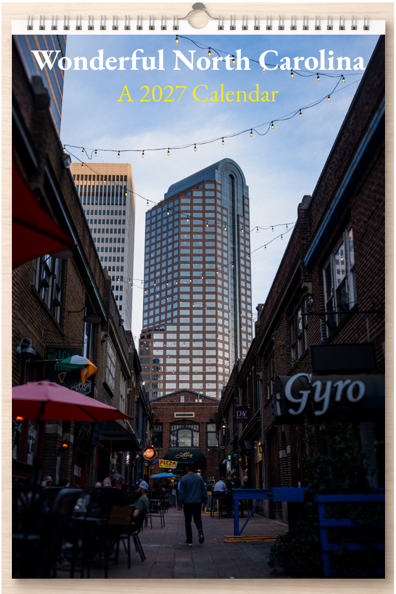 Wonderful North Carolina: A 2027 Calendar