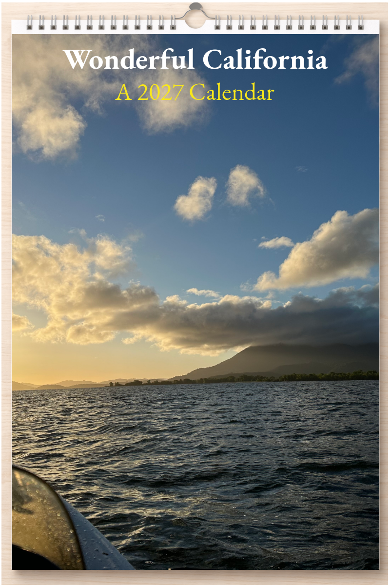 Wonderful California: A 2027 Calendar