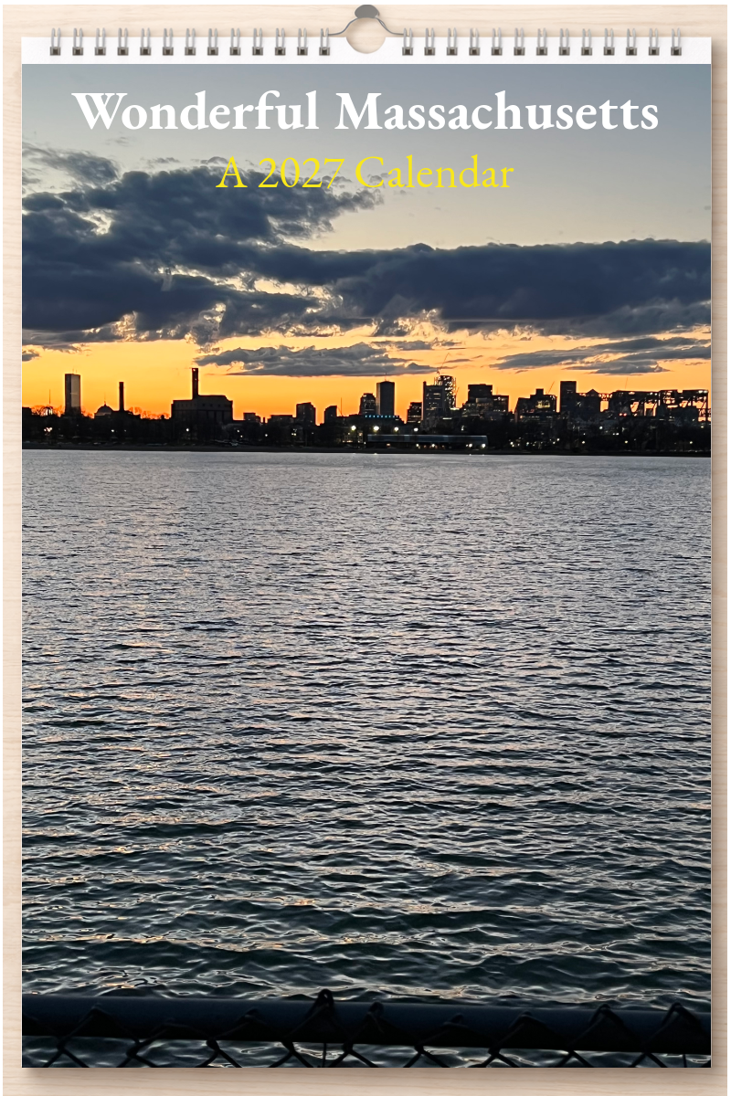 Wonderful Massachusetts: A 2027 Calendar