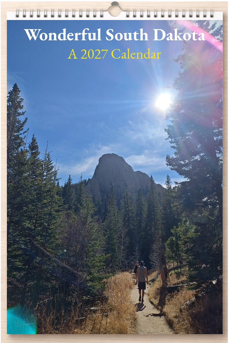 Wonderful South Dakota: A 2027 Calendar