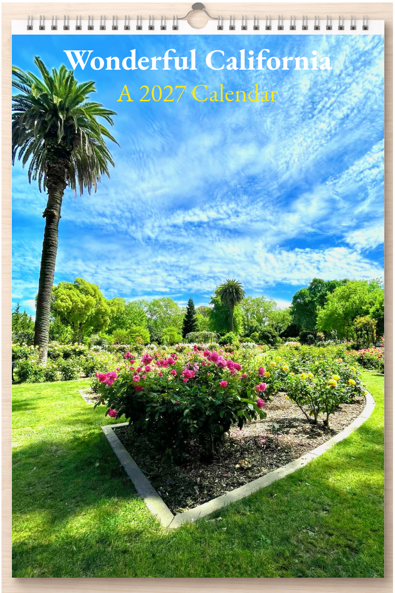 Wonderful California: A 2027 Calendar