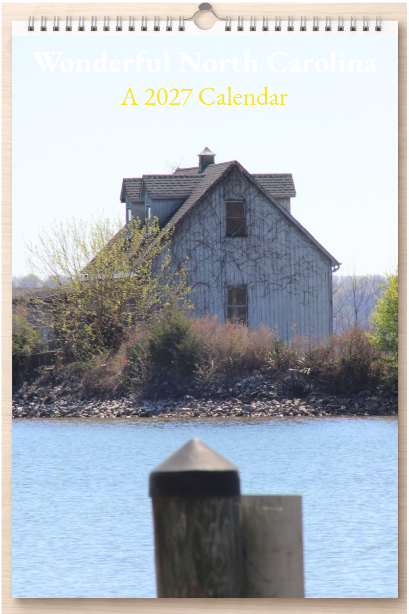 Wonderful North Carolina: A 2027 Calendar