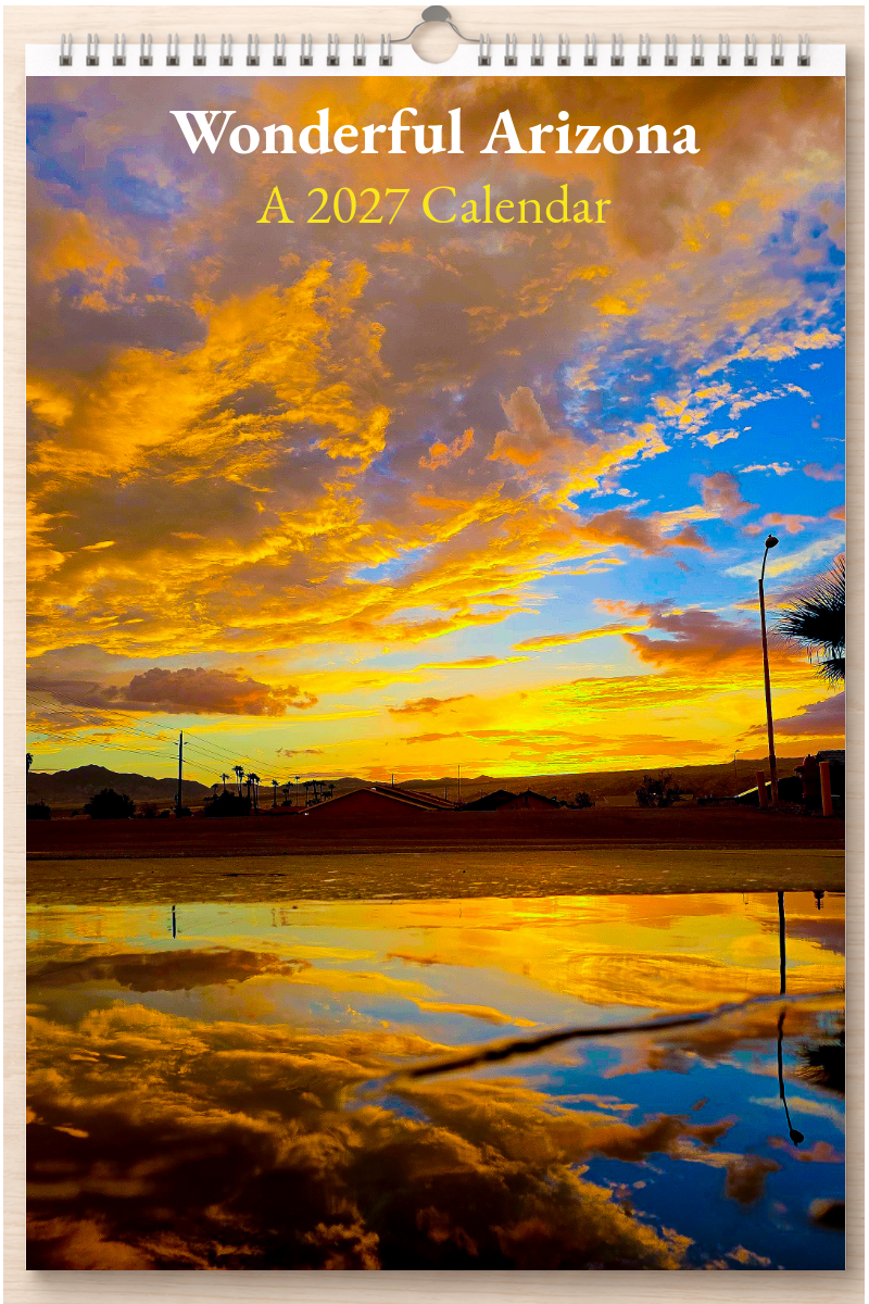 Wonderful Arizona: A 2027 Calendar