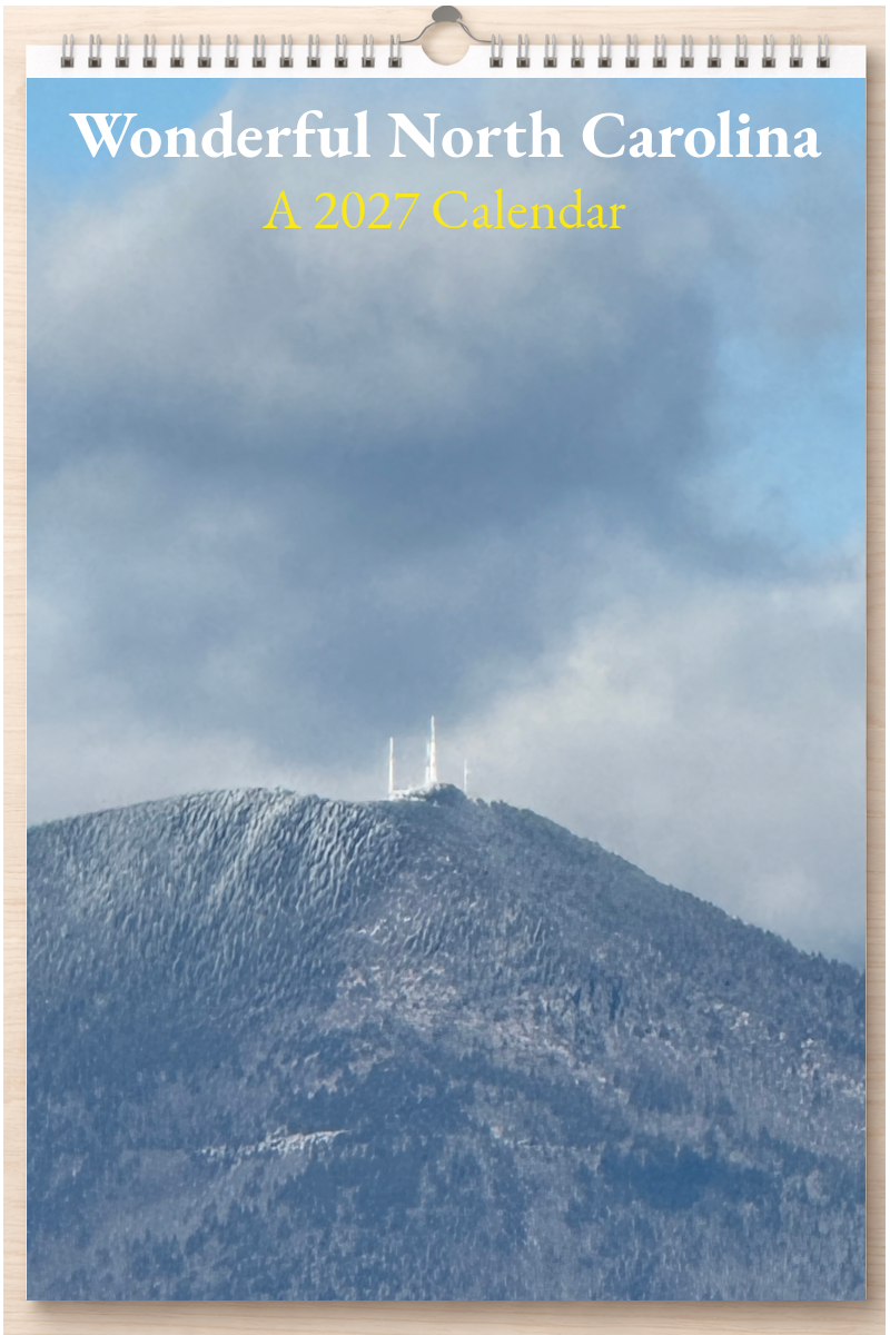 Wonderful North Carolina: A 2027 Calendar