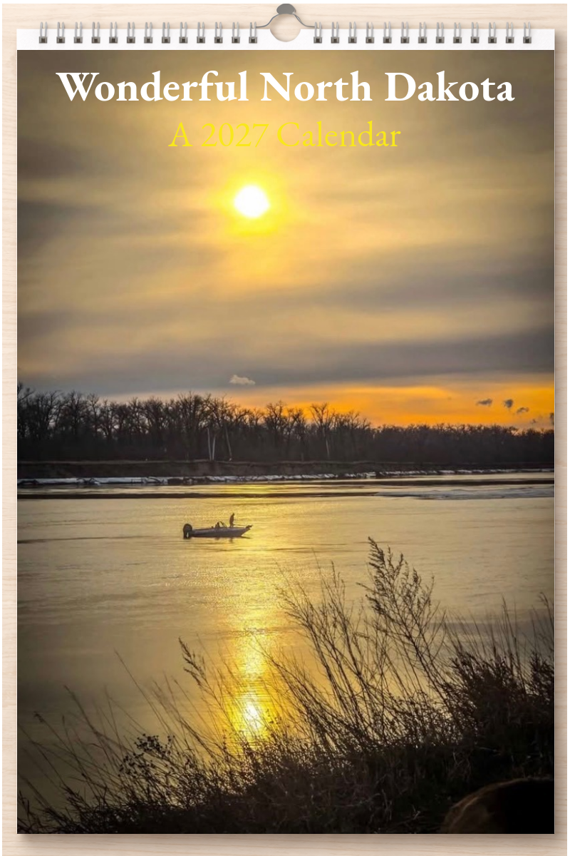 Wonderful North Dakota: A 2027 Calendar