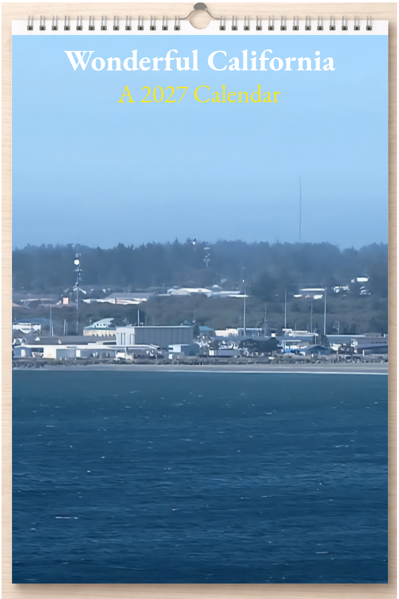 Wonderful California: A 2027 Calendar