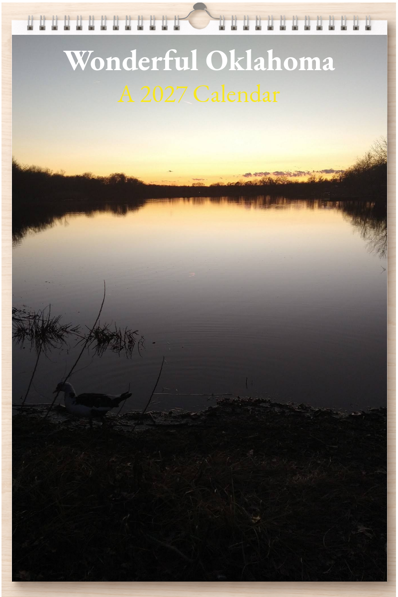 Wonderful Oklahoma: A 2027 Calendar