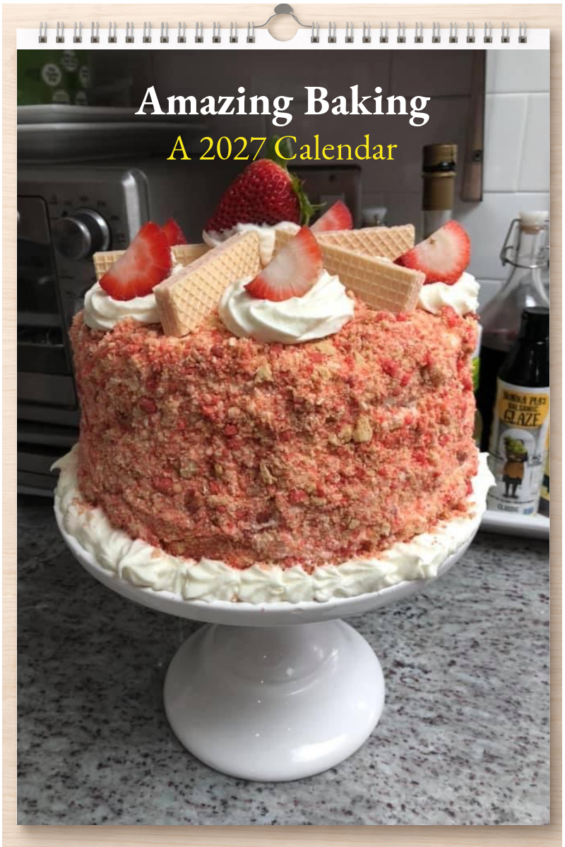 Amazing Baking: A 2027 Calendar