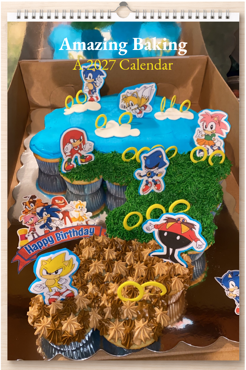 Amazing Baking: A 2027 Calendar